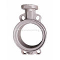 Alloy steel butterfly valve body